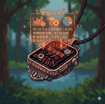 配当レーダーペンダント1